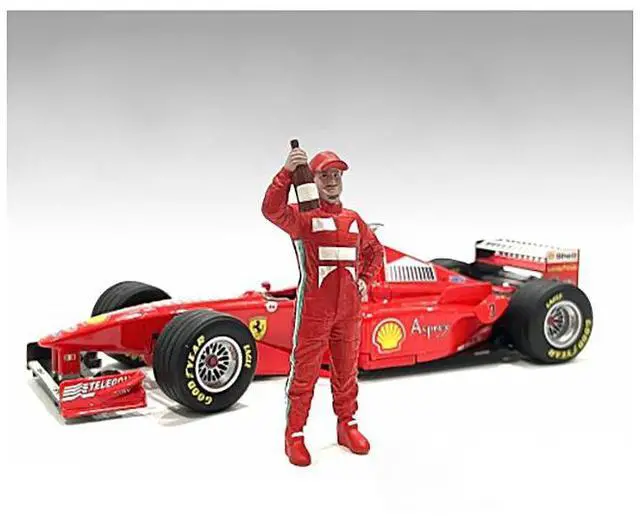Alt view image 5 of 8 - "Racing Legends" 2000's Figure B for 1/18 Scale Models by American Diorama