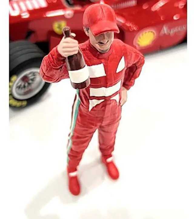 Alt view image 7 of 8 - "Racing Legends" 2000's Figure B for 1/18 Scale Models by American Diorama