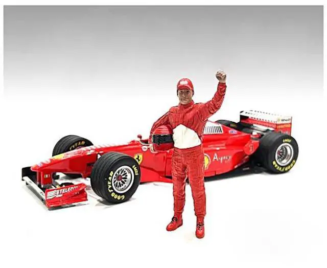 Alt view image 8 of 9 - "Racing Legends" 90's Figures A and B Set of 2 for 1/18 Scale Models by American Diorama