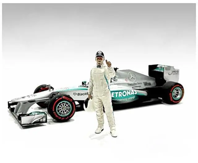 Alt view image 7 of 9 - "Racing Legends" 2000's Figures A and B Set of 2 for 1/18 Scale Models by American Diorama