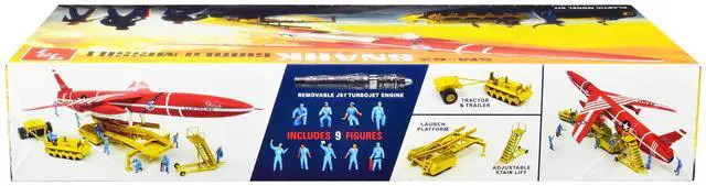 Alt view image 5 of 8 - Skill 2 Model Kit Northrop SM-62 Snark Intercontinental Guided Missile 1/48 Scale Model by AMT