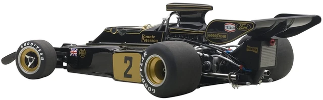 Main image of Lotus 72E 1973 Ronnie Peterson #2 1/18 Model Car by Autoart