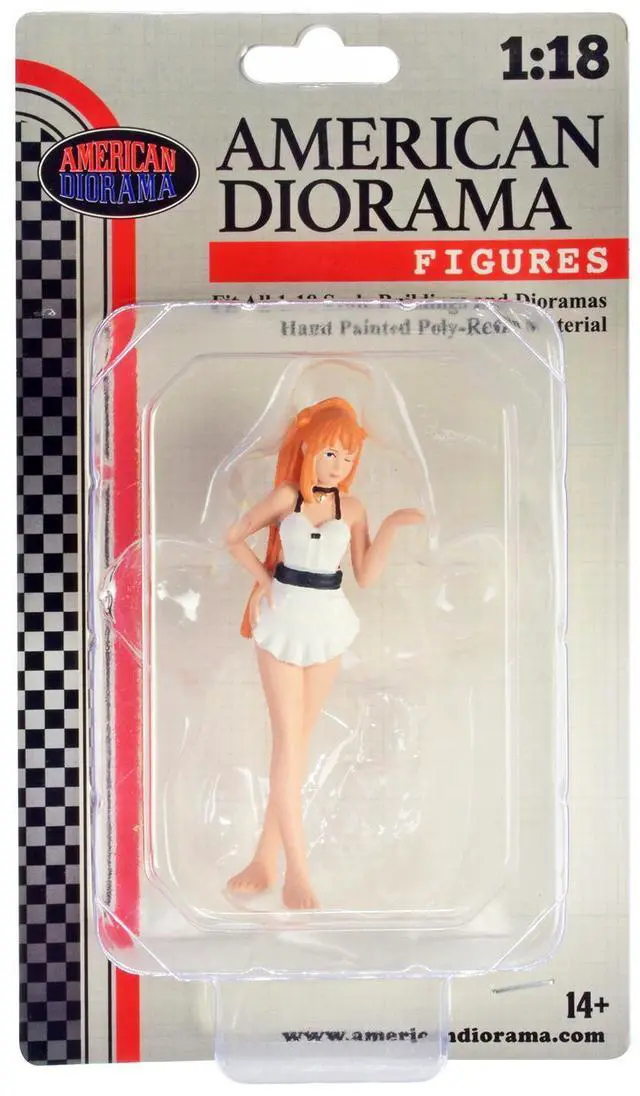 Alt view image 8 of 8 - "Cosplay Girls" Figure 2 for 1/18 Scale Models by American Diorama