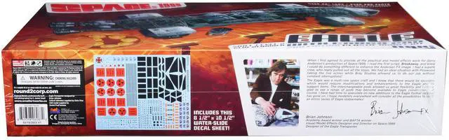 Alt view image 5 of 8 - Skill 2 Model Kit Eagle Spacecraft with Cargo Pod "2nd Edition" "Space: 1999" (1975-1977) TV Series 1/48 Scale Model by MPC