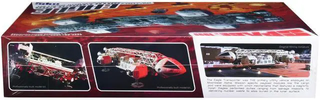 Alt view image 6 of 8 - Skill 2 Model Kit Eagle Spacecraft with Cargo Pod "2nd Edition" "Space: 1999" (1975-1977) TV Series 1/48 Scale Model by MPC