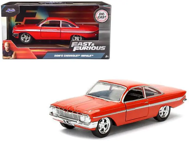 Alt view image 5 of 5 - Dom's Chevrolet Impala Red Fast & Furious F8 "The Fate of the Furious" Movie 1/32 Diecast Model Car  by Jada
