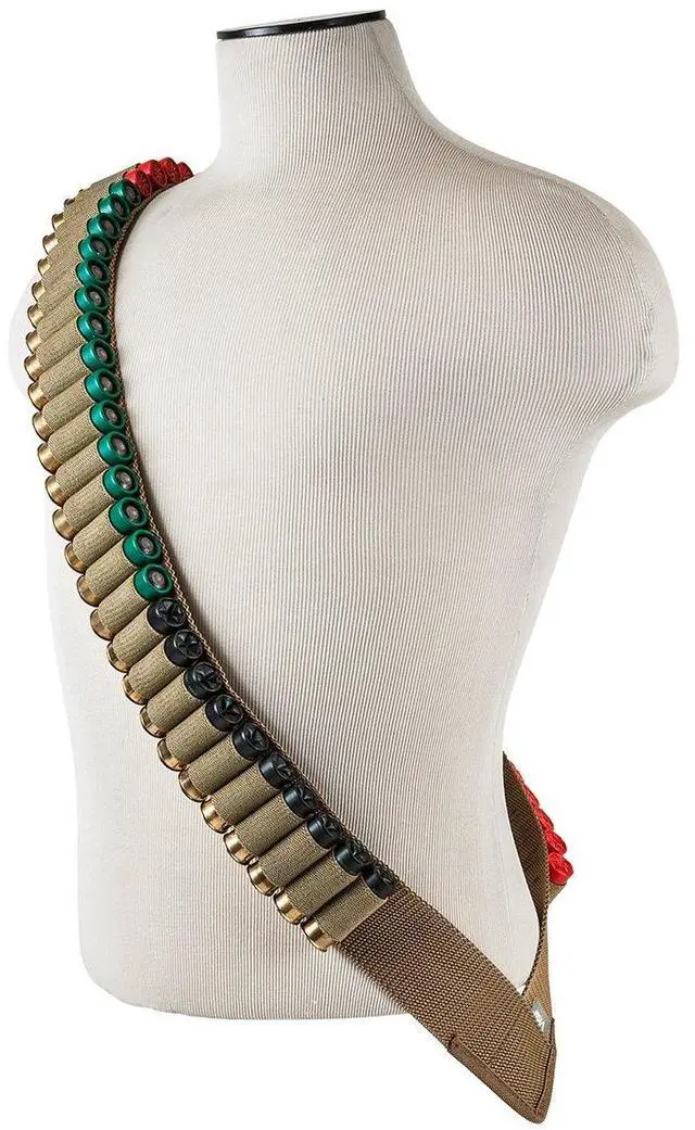Alt view image 4 of 4 - NC Star AA12BANT NcStar, Vism 12 Guage Shot Shell Bandolier, Tan