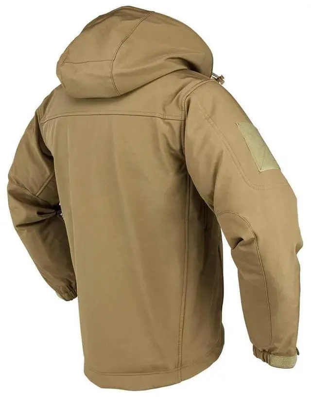 Alt view image 2 of 2 - NcSTAR CAJ2968T4XL Vism Delta Zulu Jacket - Tan - 4XL