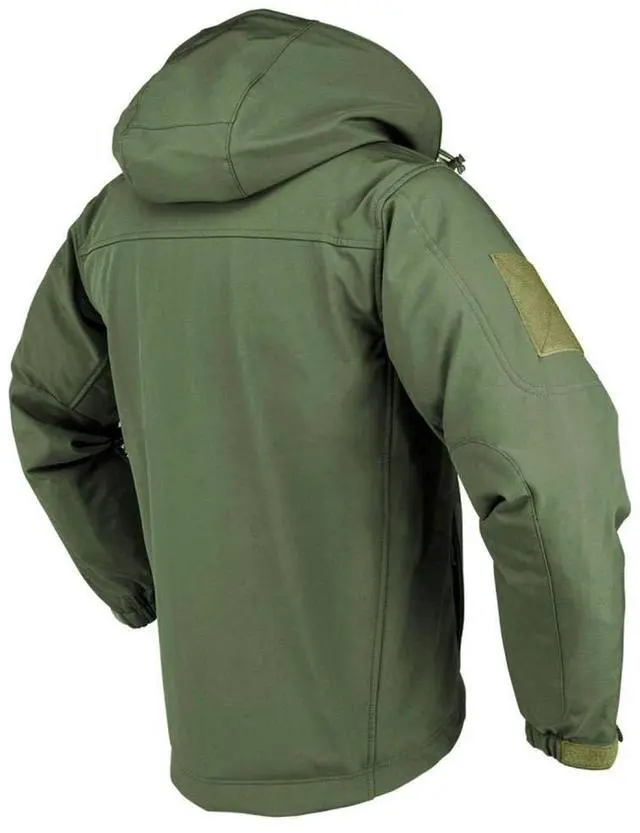 Alt view image 2 of 2 - NcSTAR CAJ2969GXL Vism Alpha Trekker Jacket - Green - Extra Large