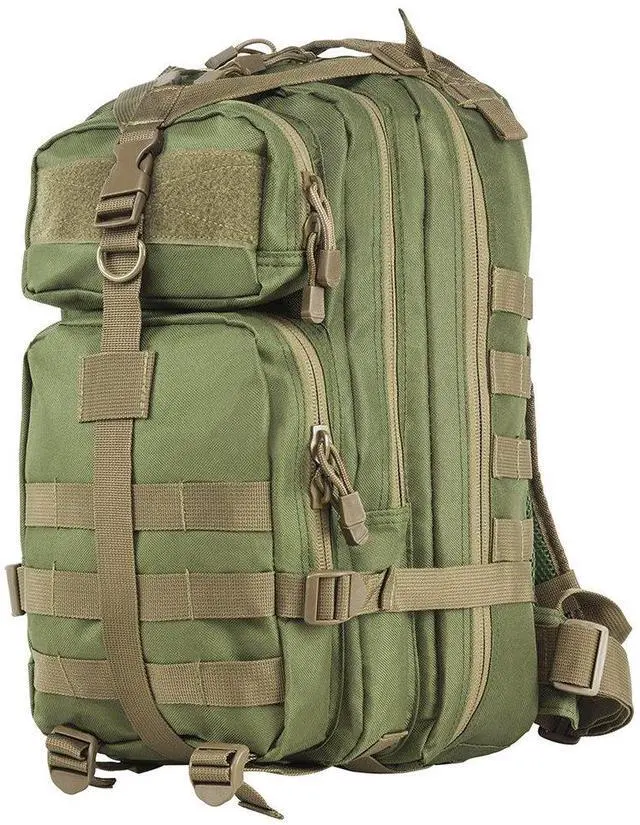 Main image of NC Star CBSGT2949 NcStar, Small Backpack, Green W/Tan Trim
