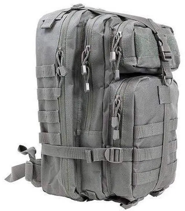 Alt view image 3 of 5 - NcStar NC Star CBSU2949, Small Backpack, Urban Gray