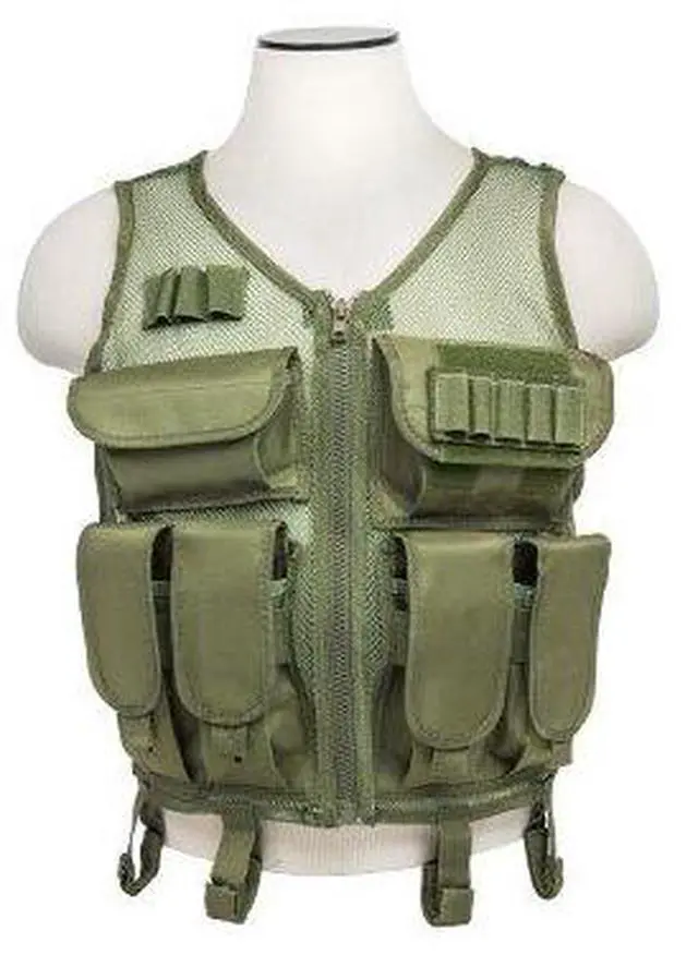 Main image of NcSTAR CMTV2951G Vism Lightweight Mesh Tactical Vest Green, M-XL