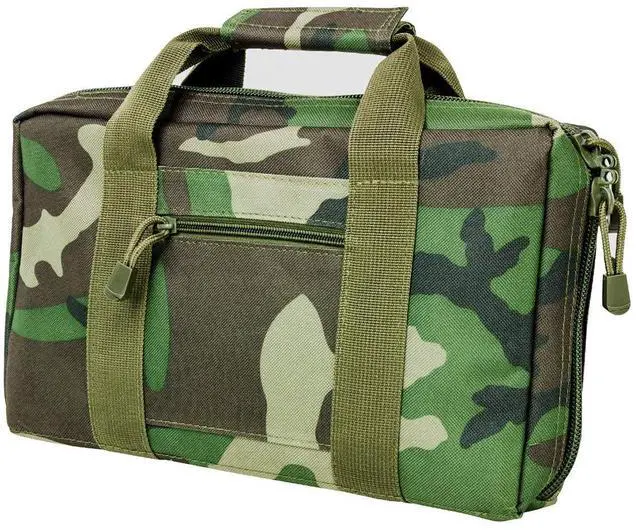 Main image of Nc Star Discreet Pistol Case, Woodland Camo, Small