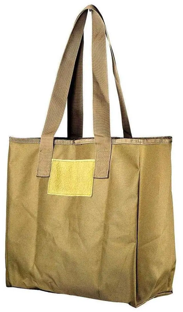 Alt view image 2 of 4 - NC Star CSB2997T Vism Groccery Shopping Bag, Tan