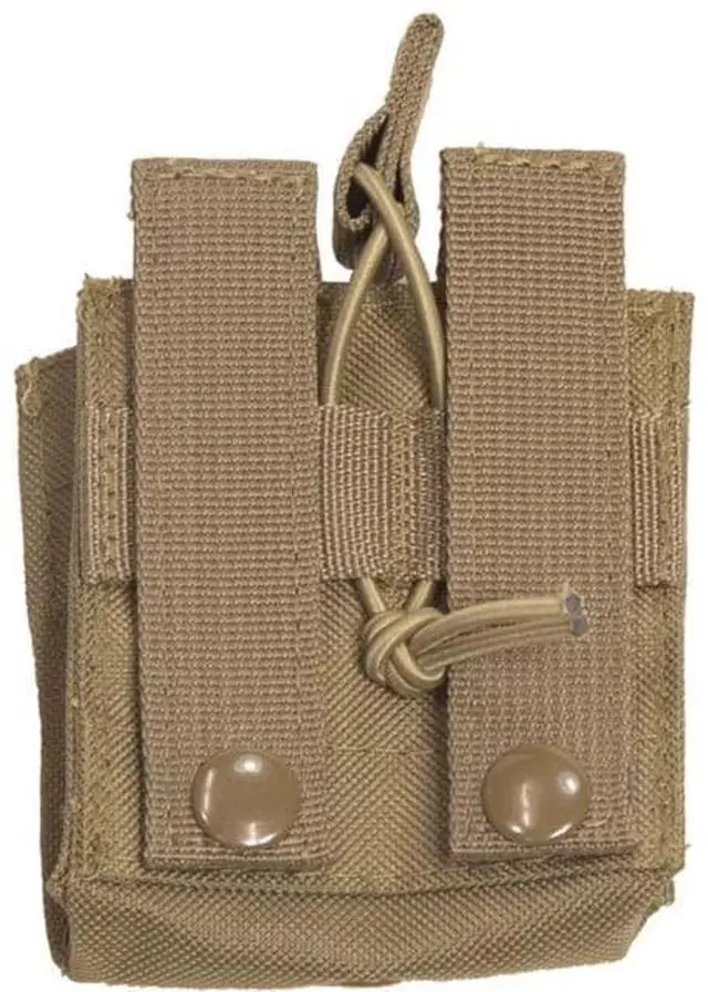 Alt view image 2 of 3 - NcSTAR AR10 M1A FAL Single Mag Pouch Tan
