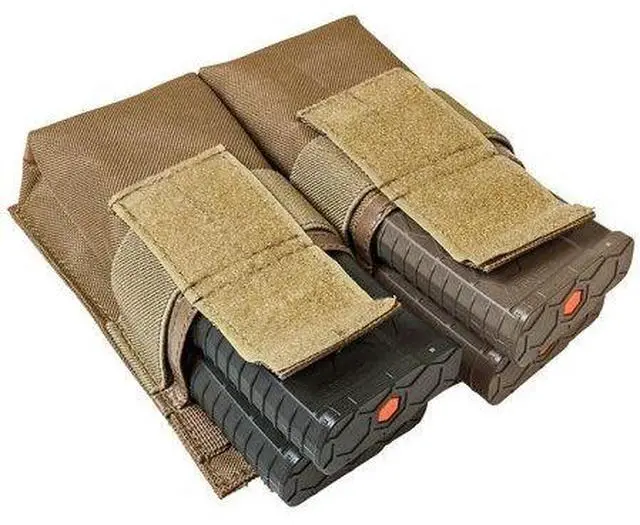 Alt view image 3 of 5 - NC Star CV5564MP2976T AR15/AK Quad Magazine Pouch, Tan