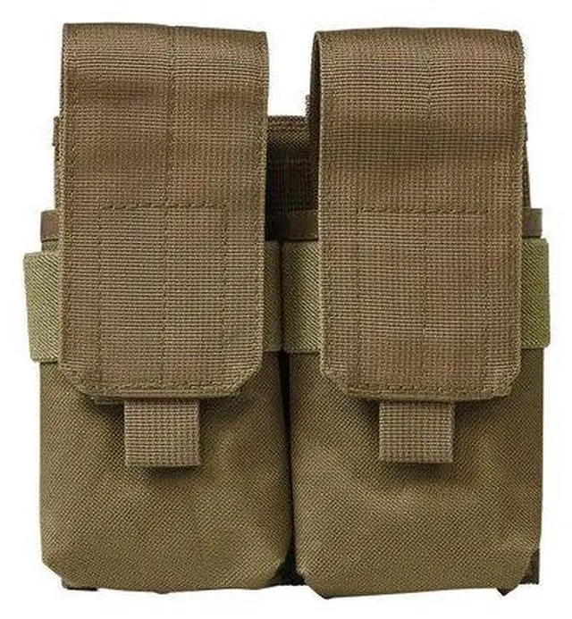 Alt view image 4 of 5 - NC Star CV5564MP2976T AR15/AK Quad Magazine Pouch, Tan