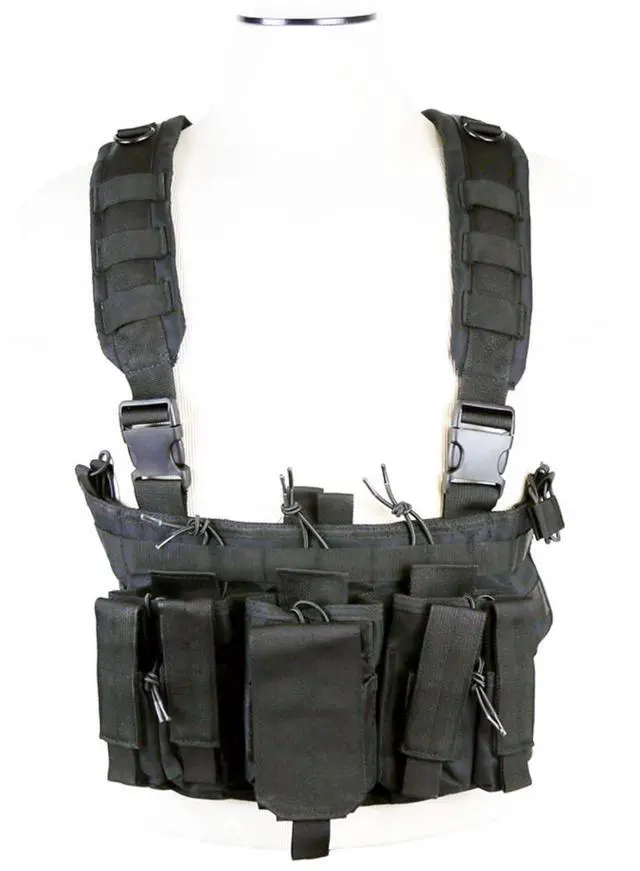 Main image of NcSTAR Vest AR and Pistol Chest Rig Black