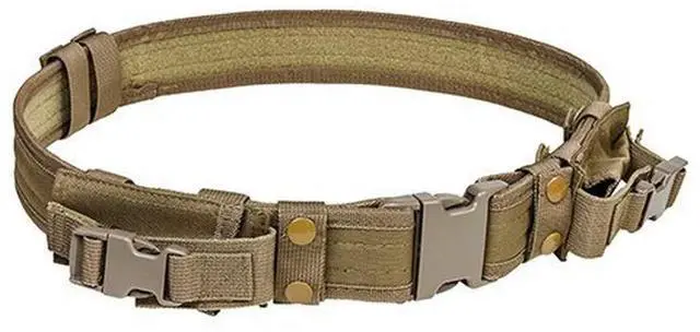 Main image of NC Star CVBLT2978T NcStar, Vism Tactical Belt with Two Pouches, Tan