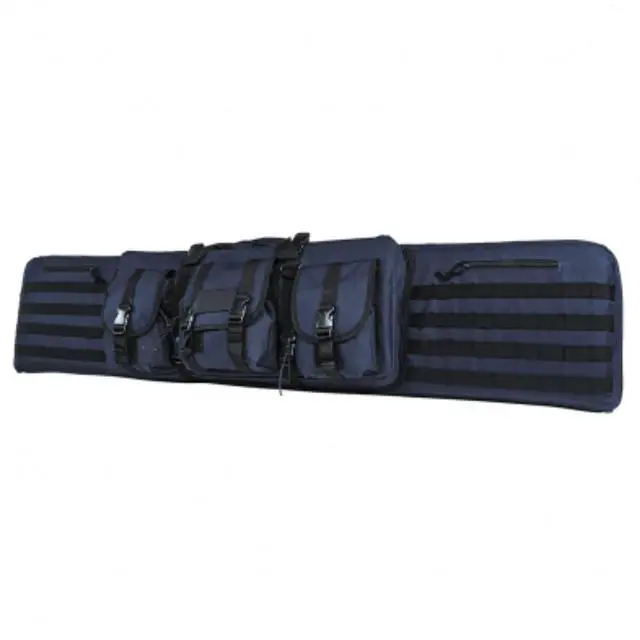 Main image of NcSTAR Double Carbine Case Blue w Black 52in