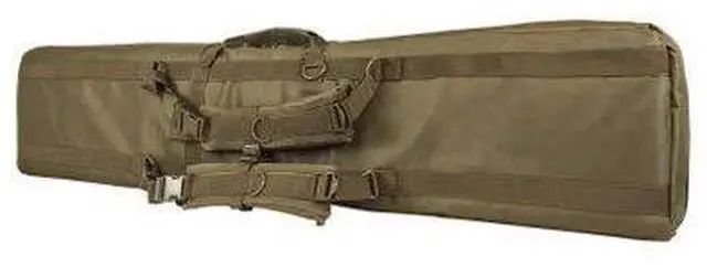 Alt view image 3 of 4 - Vism Deluxe Double Rifle Case 55 inL x 13 inH-Tan