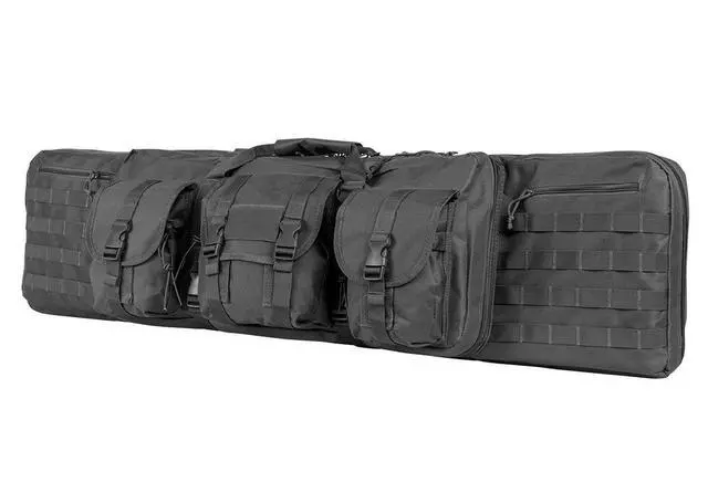Main image of NC Star Double Carbine Case, 46", Urban Gray