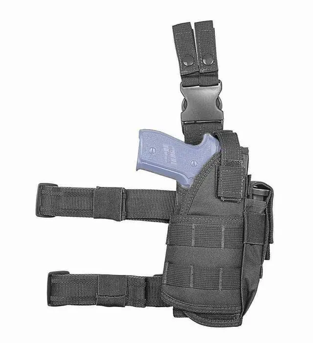 Main image of NC Star CVDLHOL2955U Drop Leg Tactical Holster, Urban Gray