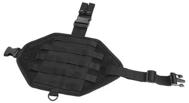 Main image of Nc Star Drop Leg Molle Panel, Black, Small