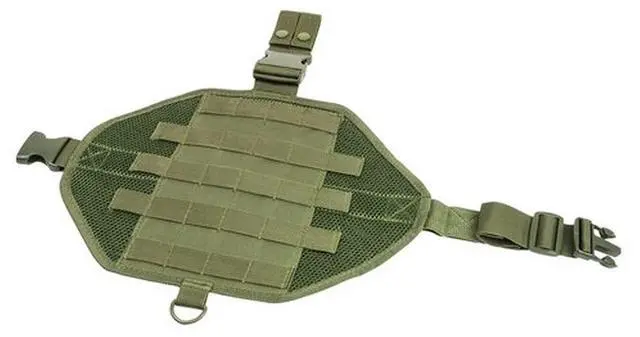 Main image of Nc Star Drop Leg Molle Panel, Green, Small