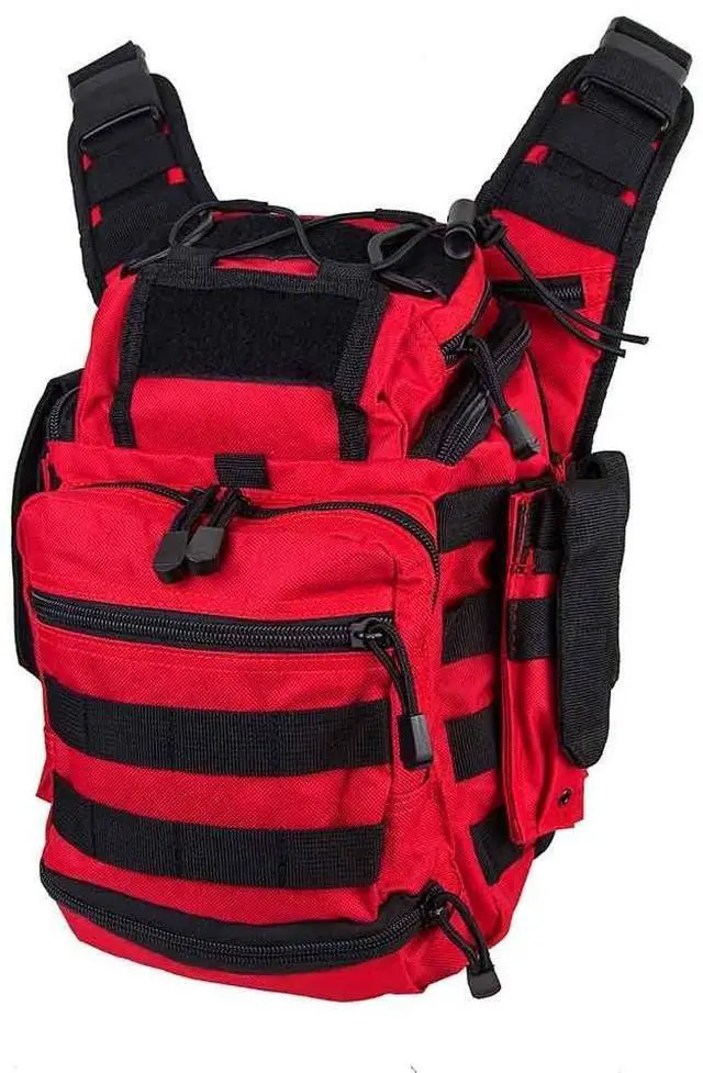 Main image of NcSTAR CVFRB2918R Vism PVC First Responders Utility Bag/Red