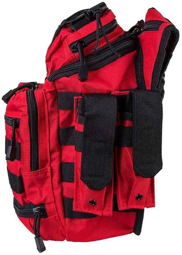 Alt view image 4 of 4 - NcSTAR CVFRB2918R Vism PVC First Responders Utility Bag/Red
