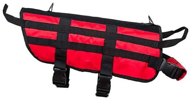 Main image of NcStar CVK93005RL K9 Tactical Vest, Large, Red