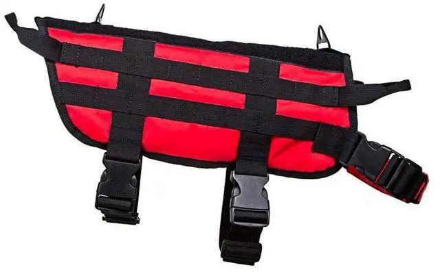 Main image of NcStar CVK93005RM K9 Tactical Vest, Medium, Red