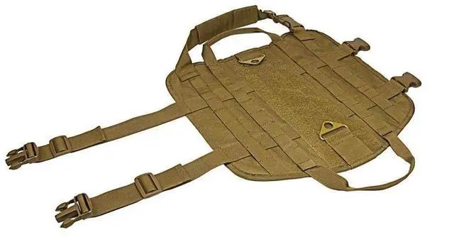 Alt view image 2 of 3 - NcStar CVK93005TM K9 Tactical Vest, Medium, Tan