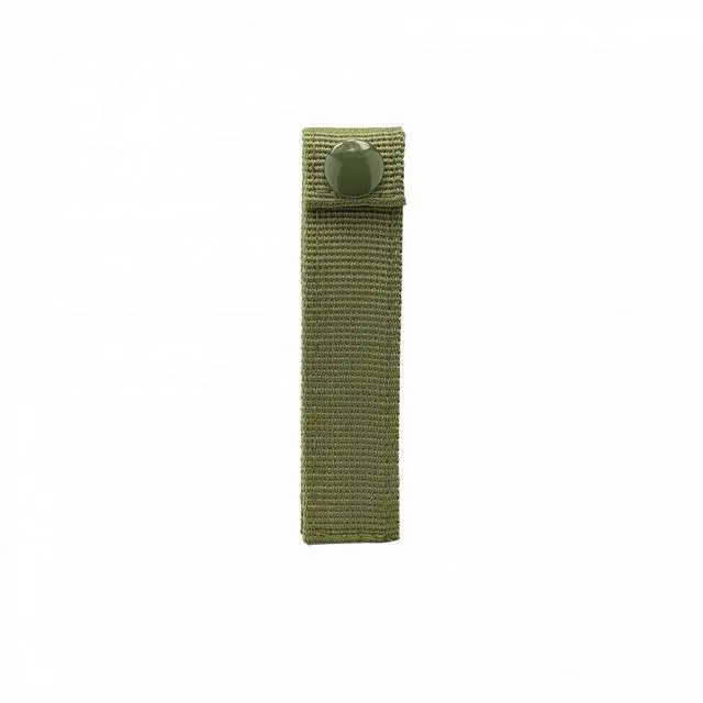 Alt view image 2 of 3 - NcSTAR, Molle Thumb Snap Straps, 4" Length, Green, Package of 4