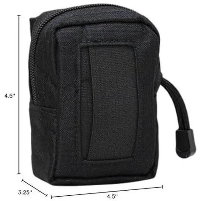 Alt view image 2 of 2 - NcSTAR PPE Glove Pouch Black