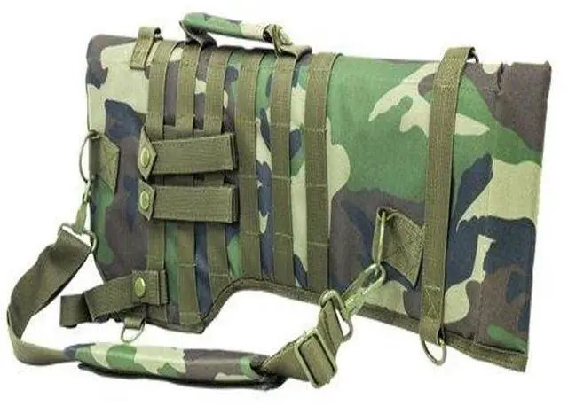 Main image of NC Star CVRSCB2919WC Ncstar, Tactical Rifle Scabbard, Woodland Camo