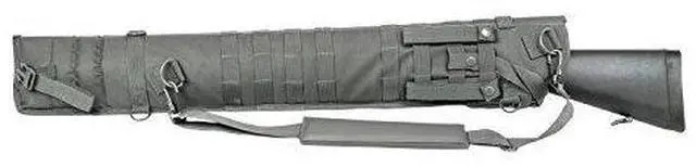 Alt view image 5 of 5 - NC Star VISM Tactical Shotgun Scabbard, Urban Gray