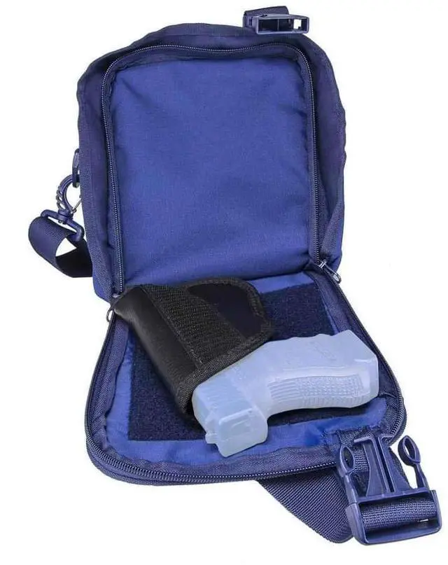 Alt view image 4 of 4 - NcStar CVSTCHL2999L Vism CCW Satchel, Blue