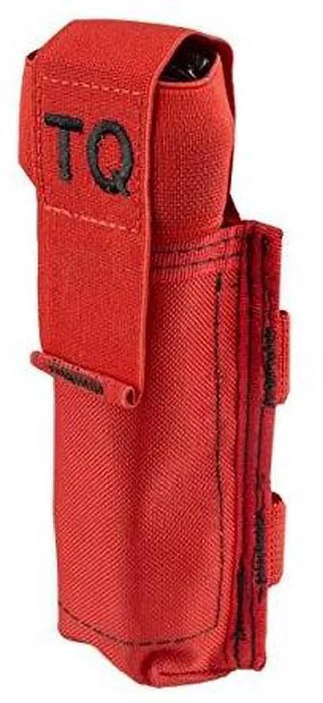 Alt view image 3 of 5 - NcSTAR CVTQ3020R Vism Molle Tourniquet with Elastic Flap/Red