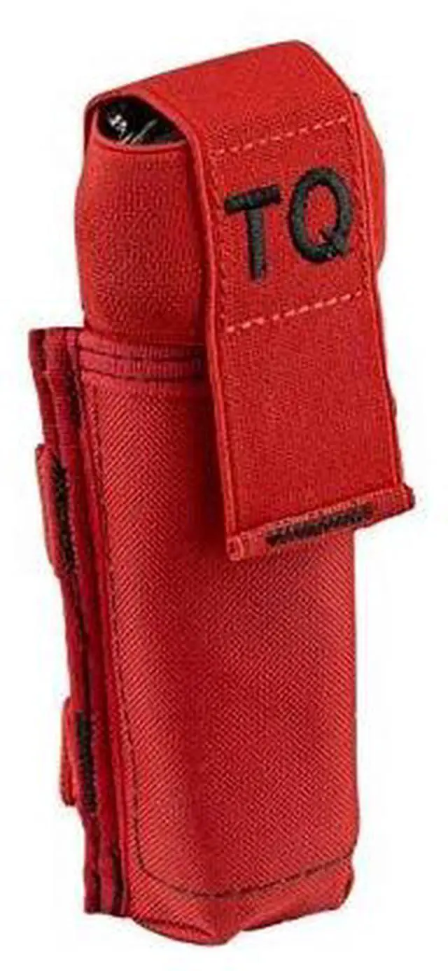 Alt view image 2 of 5 - NcSTAR CVTQ3020R Vism Molle Tourniquet with Elastic Flap/Red