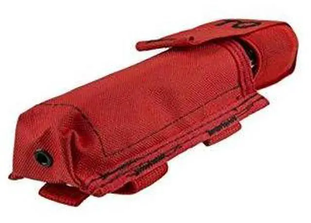 Alt view image 5 of 5 - NcSTAR CVTQ3020R Vism Molle Tourniquet with Elastic Flap/Red