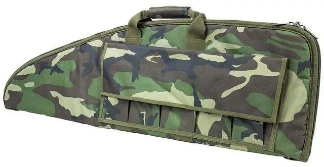 Main image of Nc Star Gun Case, Large/38 x 13", Woodland Camo