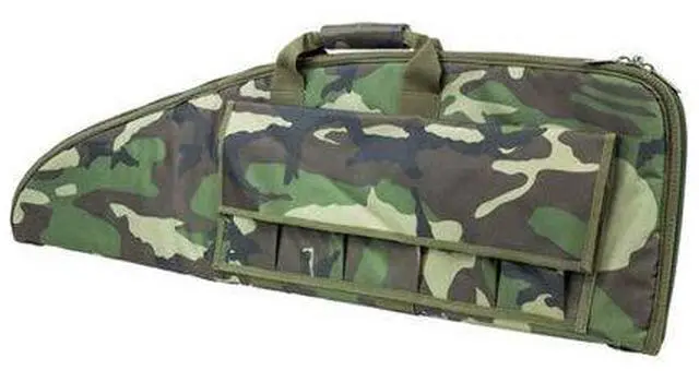 Alt view image 2 of 5 - Nc Star Gun Case, Large/38 x 13", Woodland Camo