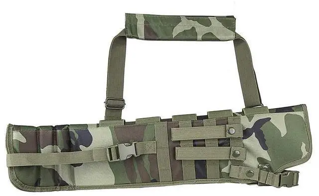 Alt view image 2 of 3 - NcSTAR CVXSCB3016WC Vism SBS/Aow Short Barrel Scbd/Woodland Camo