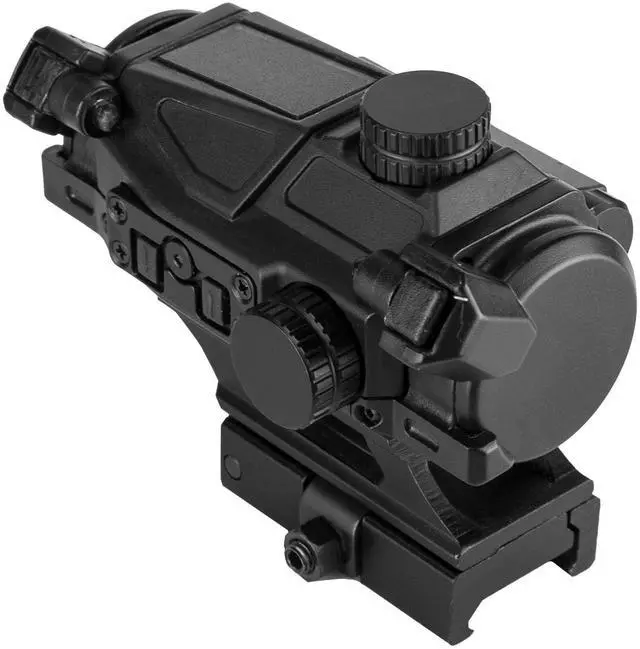 Alt view image 3 of 3 - NcSTAR SPD Solar Combat RED DOT BLK