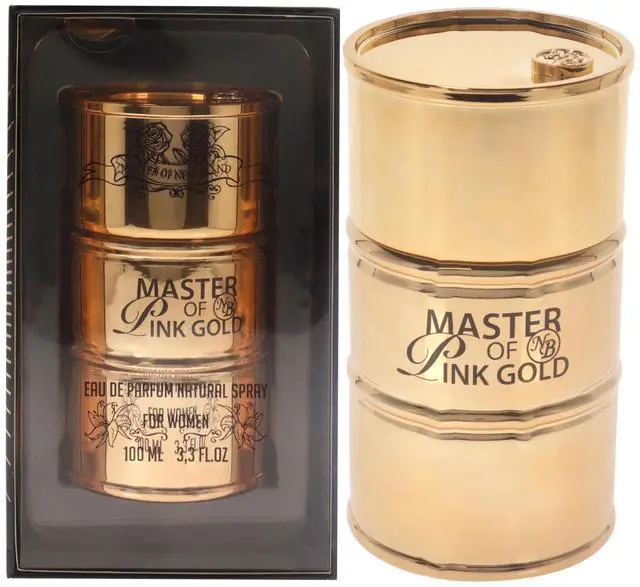 Main image of Master of Pink Gold by New Brand for Women - 3.3 oz EDP Spray