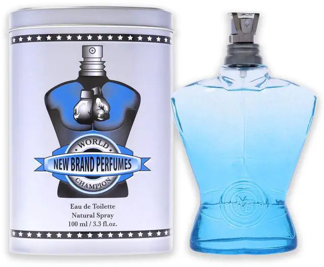 Main image of World Champion Blue by New Brand for Men - 3.3 oz EDT Spray