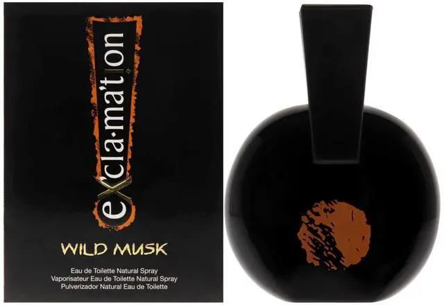 Main image of Exclamation Wild Musk by Coty for Women - 3.4 oz EDT Spray