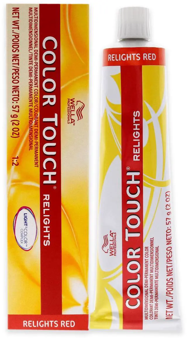 Alt view image 4 of 4 - Wella Color Touch Relights /57 Red-violet brown 2oz